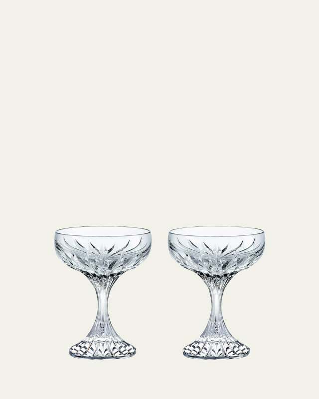 Massena Coupe Glasses, Set of 2